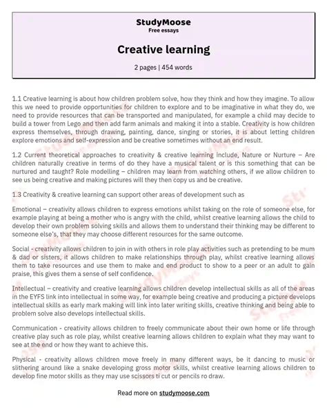 💐 Creative Essay Creative Essay Writing Techniques How To Write A