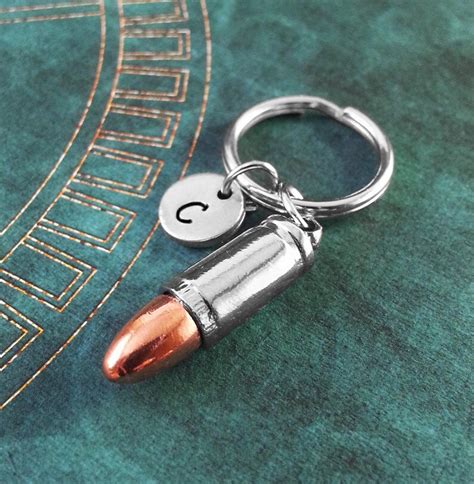Copper Tip Bullet Necklace Personalized Necklace Bullet Etsy