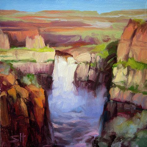 Palouse Falls An Incredible Roaring Majestic Outpouring Of Water Over