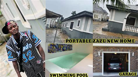 Portable Zazu Shows Off His New House In Lekki Worth Millions Of Naira