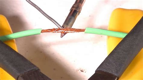 How To Solder Introjoining Stranded Wires Part 1 Youtube