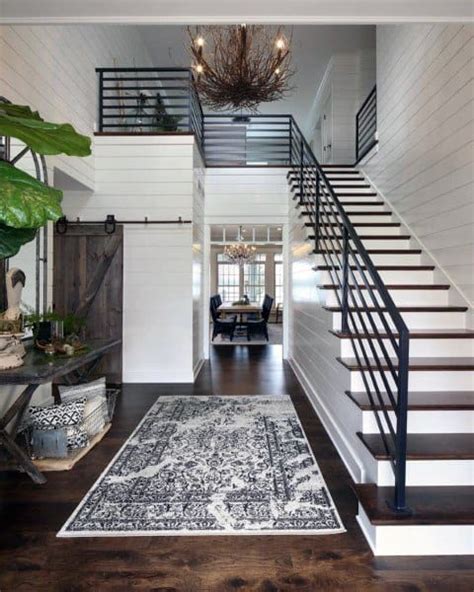 Not only is a handrail essential for safety it can become a focal point of your homes foyer and contribute to the overall theme of the design. Top 70 Best Staircase Ideas - Stairs Interior Designs