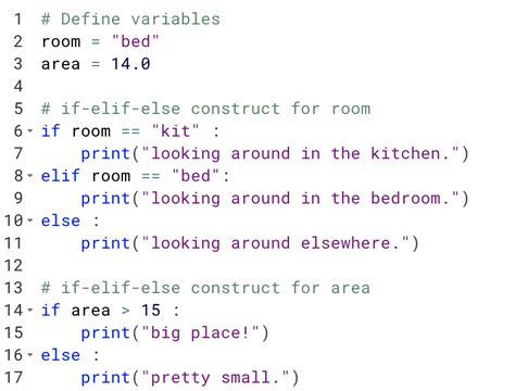 Ifelifelse In Python Tutorial DataCamp
