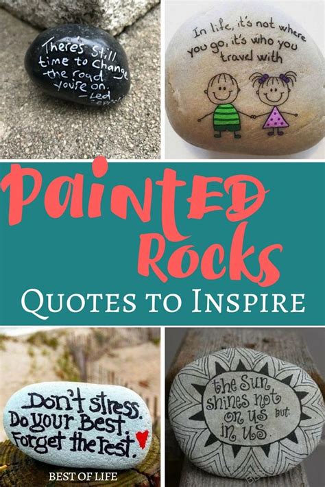 Painted Rocks Quotes And Rock Ideas To Inspire The Best Of Life
