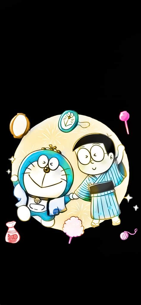 97 Wallpaper Doraemon Black Free Download Myweb