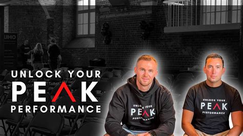 Unlock Your Peak Performance