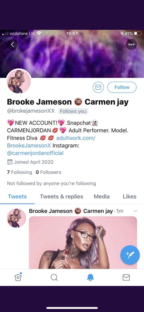 Brooke Jameson 🔞 On Twitter Fake Account Please Report