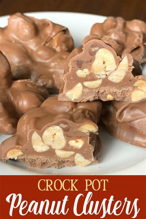 Maybe you would like to learn more about one of these? Crock Pot Peanut Clusters | Peanut clusters, Crock pot ...