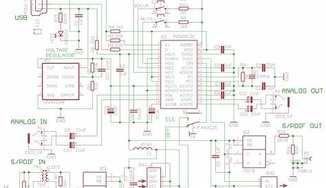 usb sound card circuit diagram