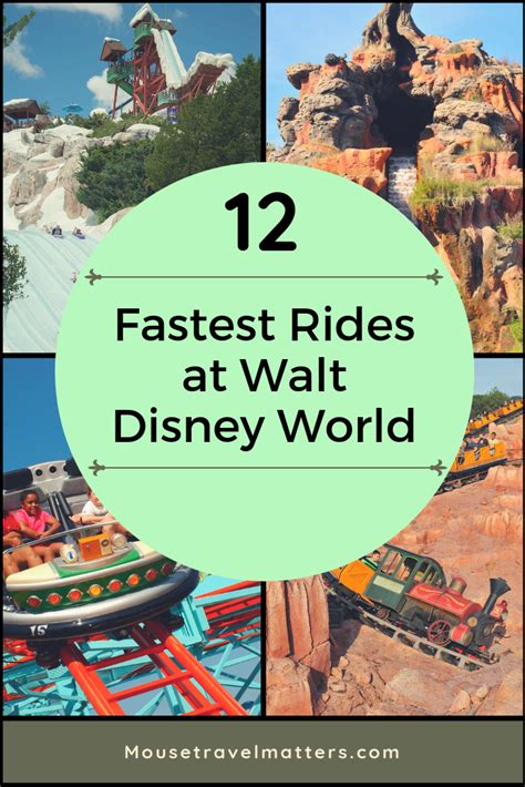 Amazing Fastest Rides At Walt Disney World To Try Right Now