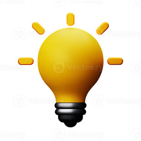 Lightbulb Idea Lamp Ai Generative 28890732 Png