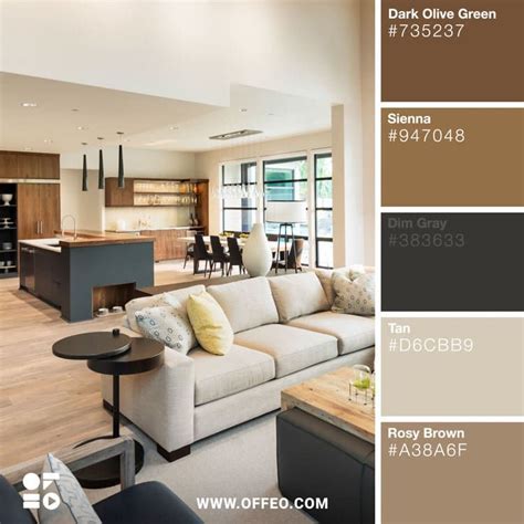20 Modern Home Color Palettes To Inspire You Offeo House Color