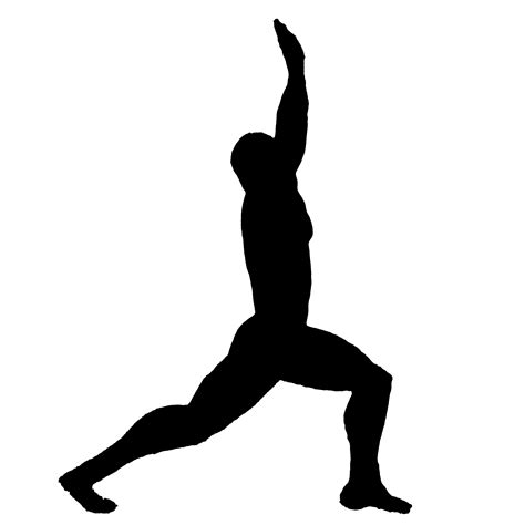 Yoga Silhouette Warrior