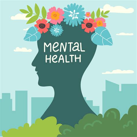 Mental health care treatment vector illustration concept. specialist