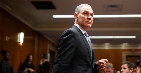 Aide Sought A New Apartment For Scott Pruitt And An ‘old Mattress From Trump Hotel The New