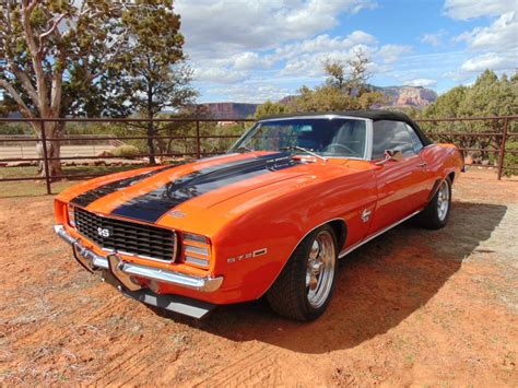 This 1969 Chevrolet Camaro Rsss In Hugger Orange Packs A Monster