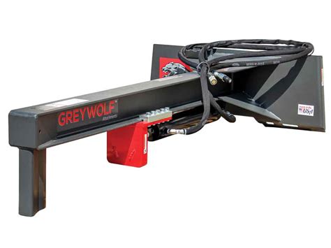 Greywolf 24 Ton Inverted Log Splitter With Skid Steer Mount