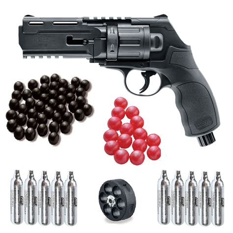 Umarex Self Defence Hdr50 50cal Revolver 11joules Package · Pepper