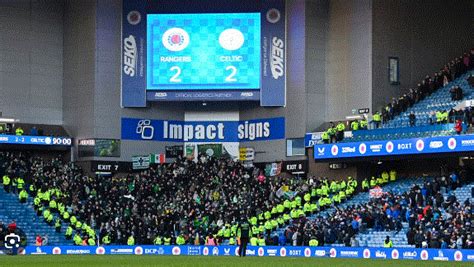Celtic And Rangers Hold Talks Over 750 Away Fan Return For Two