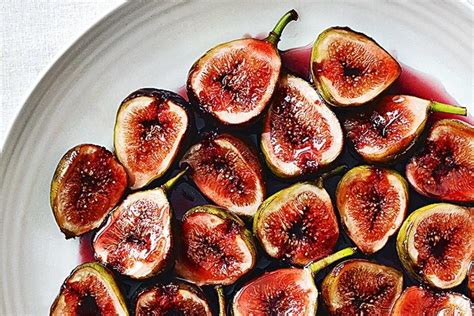 Figs Poached In Wine The Times