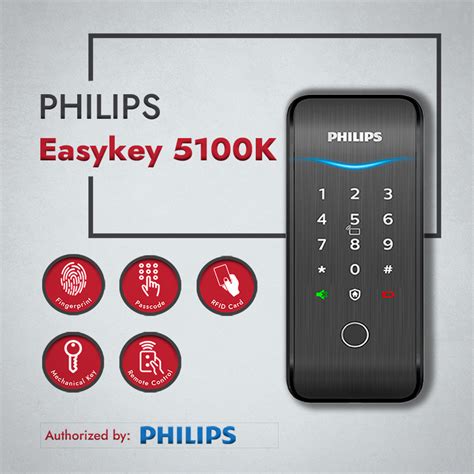 Philips Easykey 5100k Digital Lockfor Gate Go Digital Lock