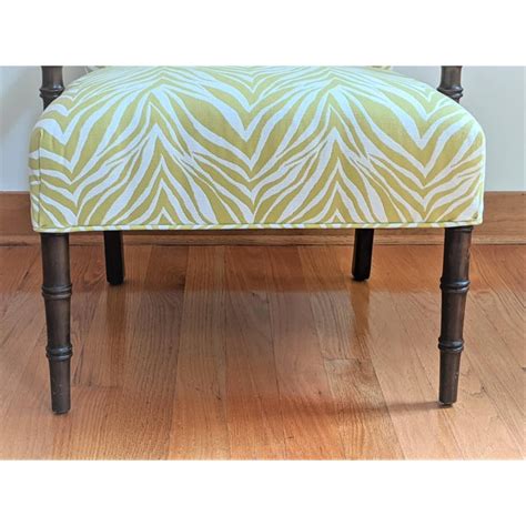 Top sellers most popular price low to high price high to low top rated products. Vintage Animal Print Faux Bamboo Armchair - by Harden ...