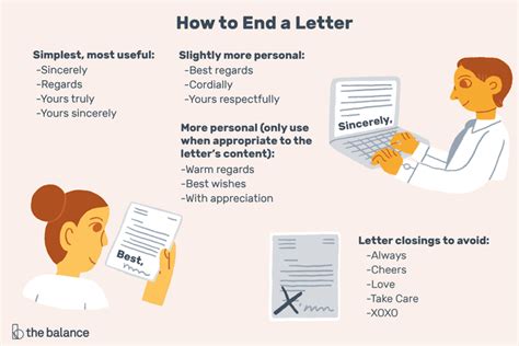How To End A Letter With Closing Examples