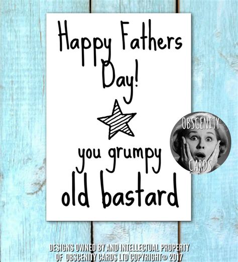 funny fathers day card dad you re a fucking legend
