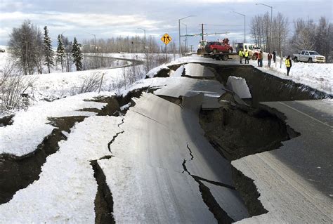 Thousands Lose Power After Alaska Earthquake Damaged Buildings Roads