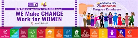 Dswd Region 3 Celebrates The National Womens Month Celebration Dswd