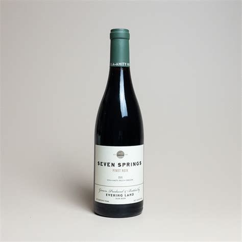 Evening Land Seven Springs Estate Pinot Noir 2019 | Clink Clink