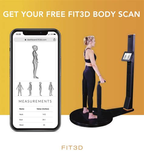 Fit 3d Body Scanner Offered At Olympia Gym And Personal Training Center