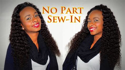 This beehive pattern sew in braid is the one that gives a very natural look for. Makeover|| No Part Sew-In Inspired By Enibaby4 - YouTube