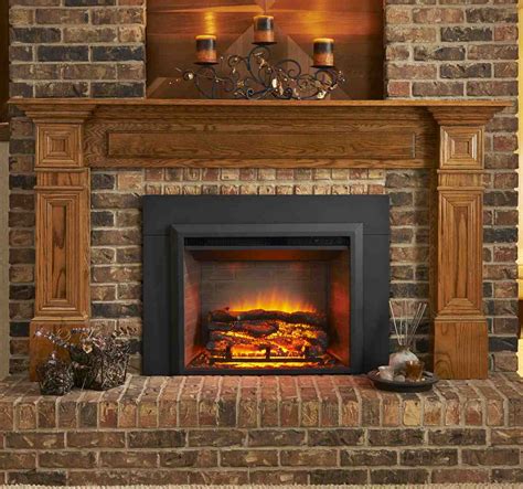 New Gallery Electric Fireplace Insert Adds Instant Ambiance Patio