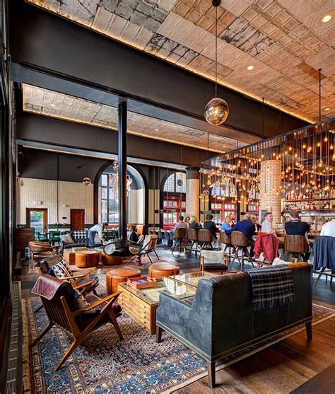 Resultado De Imagen De Detroit Foundation Hotel Cafe Interior Design Bar Design Restaurant