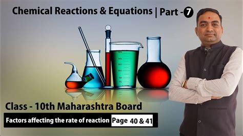 Chemical Reactions And Equations Factors Affecting The Rate Of Chemical