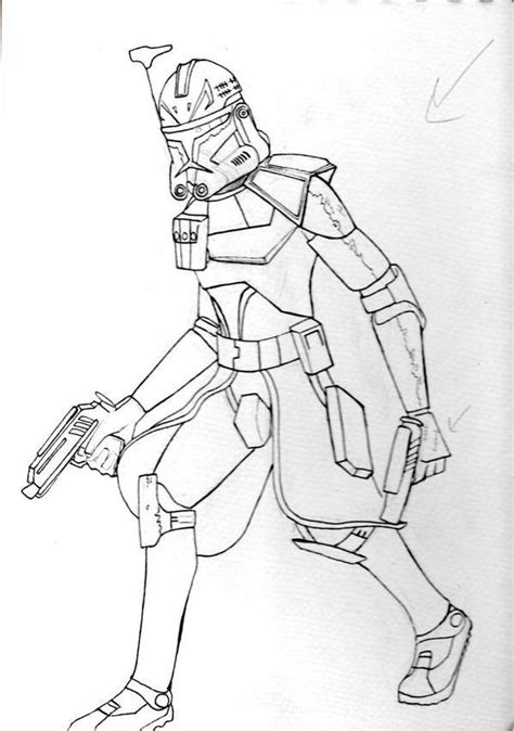 Captain Rex Sketch By Tipsutora On Deviantart