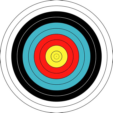 Filewa 80 Cm Archery Targetsvg Wikimedia Commons