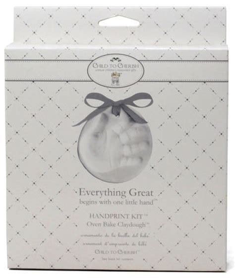 Child To Cherish Everything Great Oven Baked Clay Handprint Kit