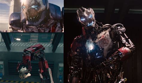 In Avengers Age Of Ultron 2015 One Of Tonys Legionnaire Bots Has A