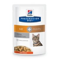 Hill's prescription diet k/d pâté with chicken wet cat food is a complete and balanced food that provides all the nutrition your cat needs. Hills Prescription Diet KD Plus Mobility Pouches for Cats ...