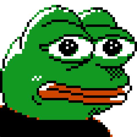 Pixelated Pepe Pepe The Frog Know Your Meme
