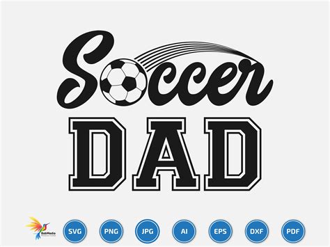 Soccer Dad Svg Soccer Player Svg Soccer Team Png Soccer Etsy Canada