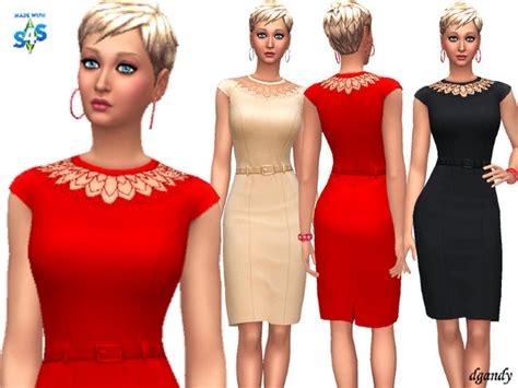 Dress 20200114 By Dgandy At Tsr Sims 4 Updates