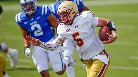 Pfp 2006 will introduce a rookie quarterback projection system which uses regression analysis to determine which college statistics indicate that a quarterback will be successful in the nfl, with. Transfer QB leads Boston College to victory in season opener