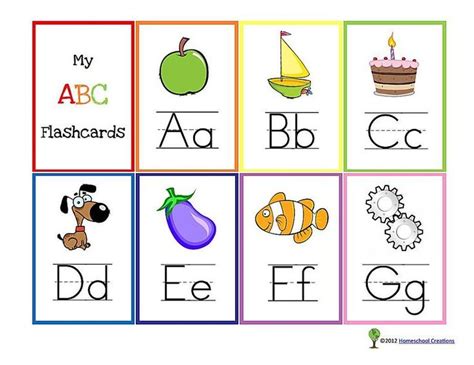 If there are any alphabet printables you would like to see added to this page, please let. 10 Sets of Printable Alphabet Flashcards | Alphabet flash ...