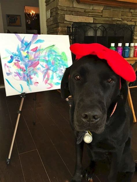 6 Incredible Paintings By The Talented Canine Called Dogvinci