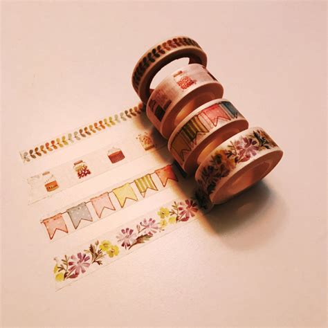Cute Washi Tape Samples By Ncdinan On Etsy Etsy Washi Tape Handmade