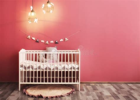 Modern Baby Room Interior Stock Image Image Of Arrangement 113508809