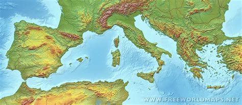 Map Of Southern Europe